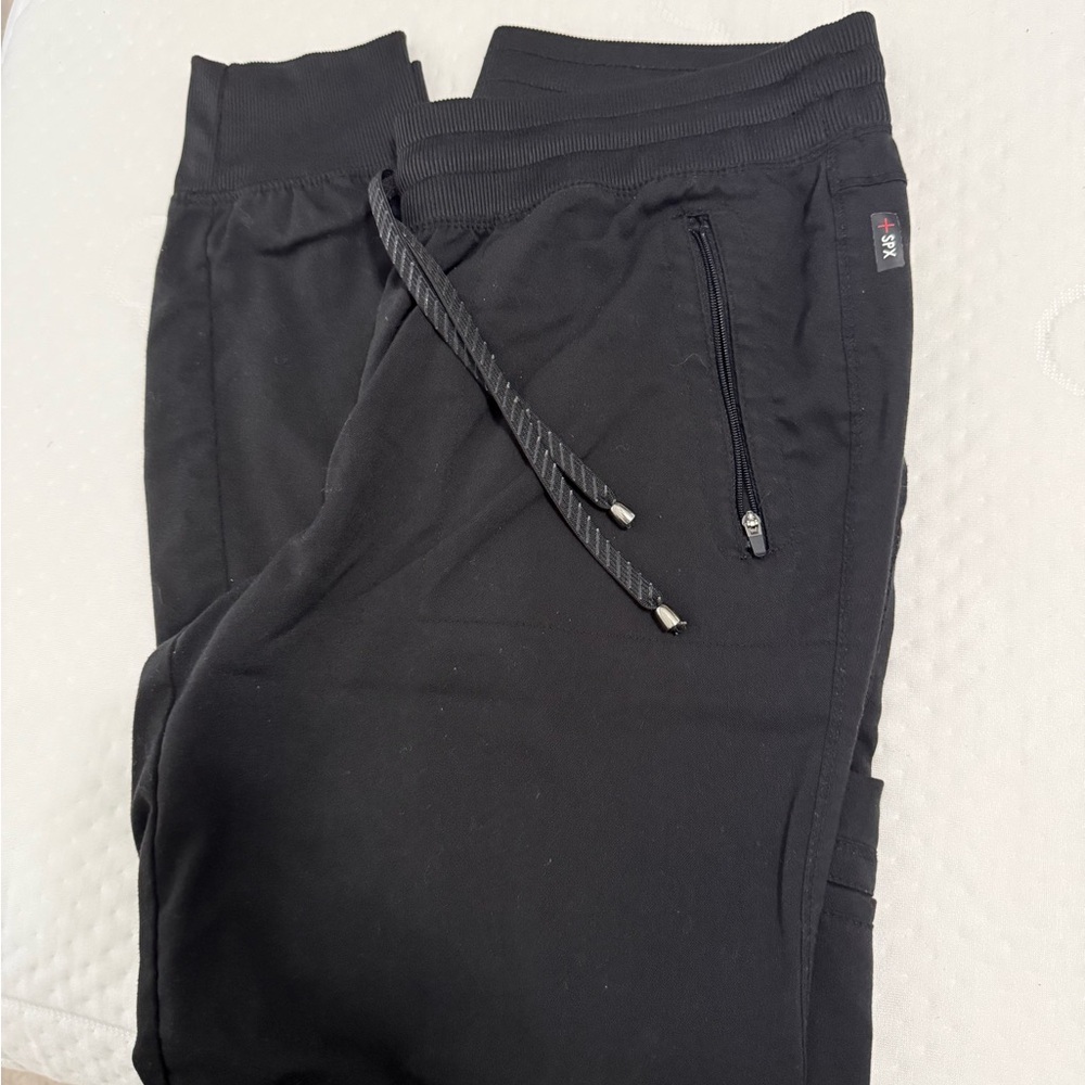 Grey's Anatomy Black jogger scrub bottoms